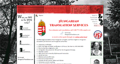 Desktop Screenshot of hungariantranslation.com